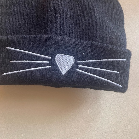 Black Car Beanie Hat - Picture 3 of 4